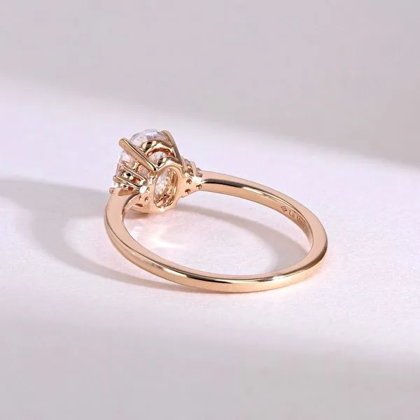 Paris Engagement Ring Setting with 0.05tw Diamonds Image 4 La Mine d'Or Moncton, NB