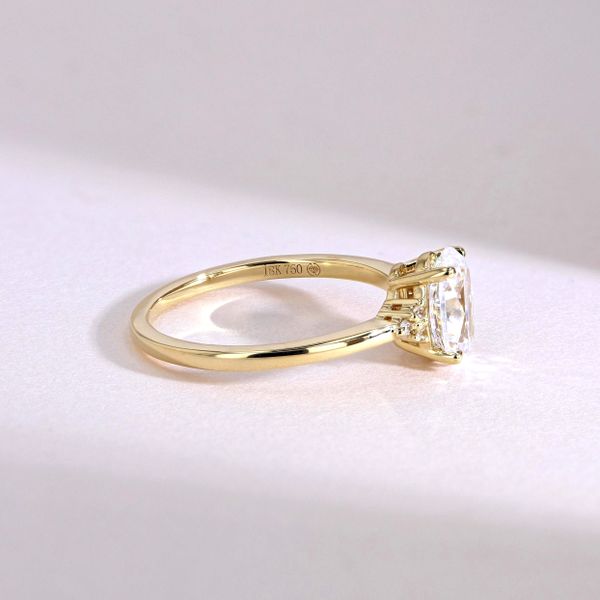 Paris Engagement Ring Setting with 0.05tw Diamonds Image 4 La Mine d'Or Moncton, NB