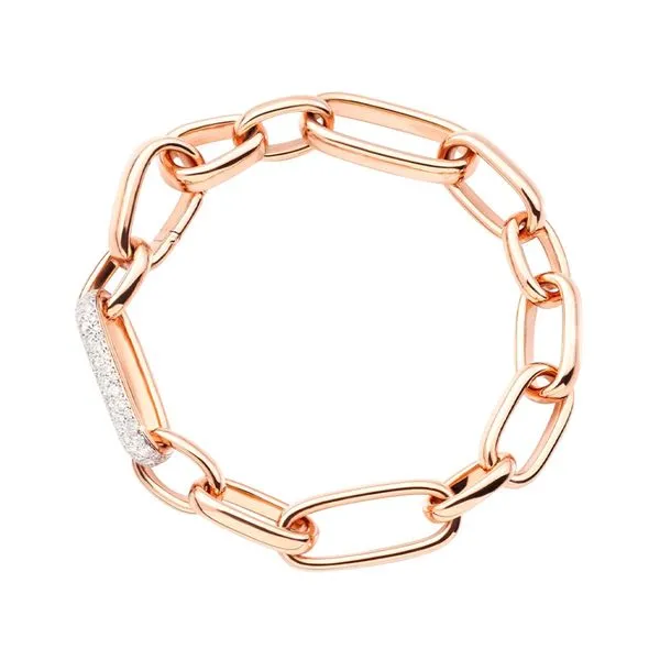 Pomellato Iconica Bracelet with Diamonds 18kt Rose Gold La Mine d'Or Moncton, NB