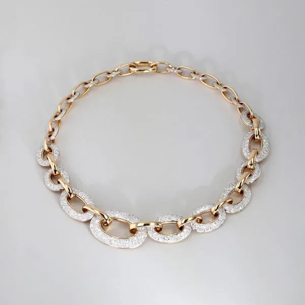 Pomellato Catene Diamond Necklace Image 3 La Mine d'Or Moncton, NB