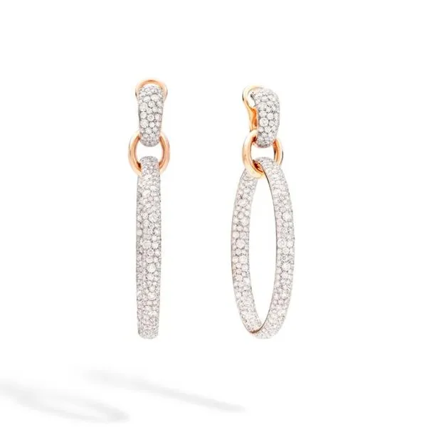 Pomellato Iconica Diamond Pave Earrings La Mine d'Or Moncton, NB