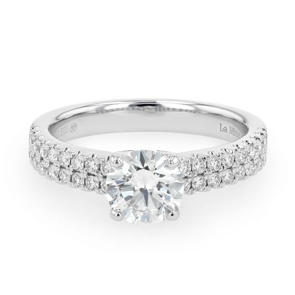 1.41tw Prive Round Brilliant Diamond Engagement Ring La Mine d'Or Moncton, NB