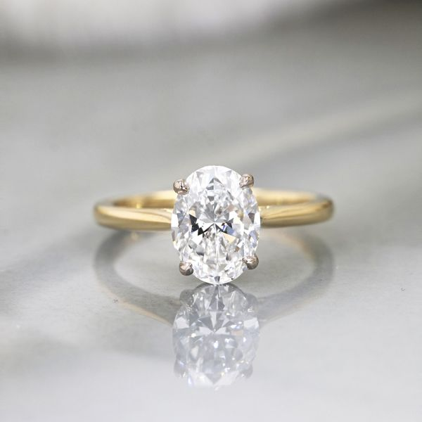 2.00ct Prive Oval Diamond Solitaire Engagement Ring Image 3 La Mine d'Or Moncton, NB