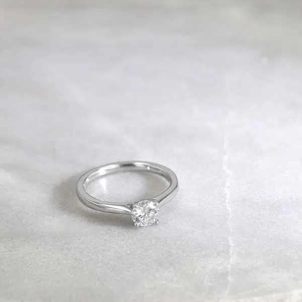 0.61ct Rio Round Diamond Solitaire Engagement Ring Image 3 La Mine d'Or Moncton, NB