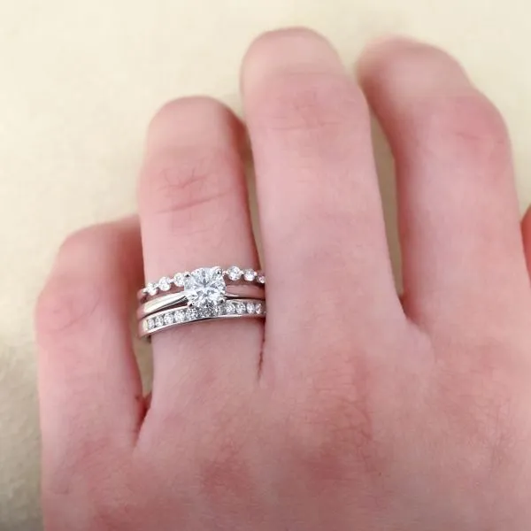 0.83ct Round Diamond Rio Solitaire Engagement Ring Image 4 La Mine d'Or Moncton, NB