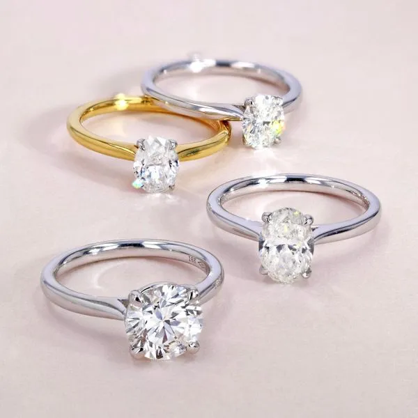 1.51ct Rio Oval Diamond Solitaire Engagement Ring Image 5 La Mine d'Or Moncton, NB