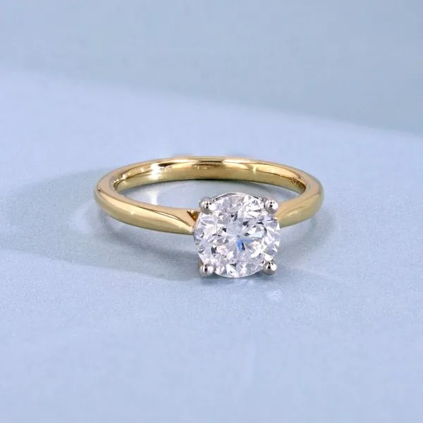 1.64ct Round Diamond Rio Solitaire Engagement Ring Image 3 La Mine d'Or Moncton, NB