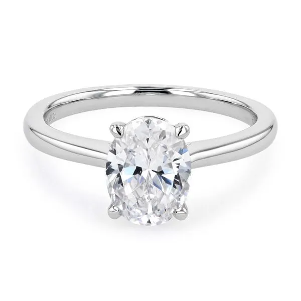 Rio Oval Solitaire Engagement Ring Setting La Mine d'Or Moncton, NB