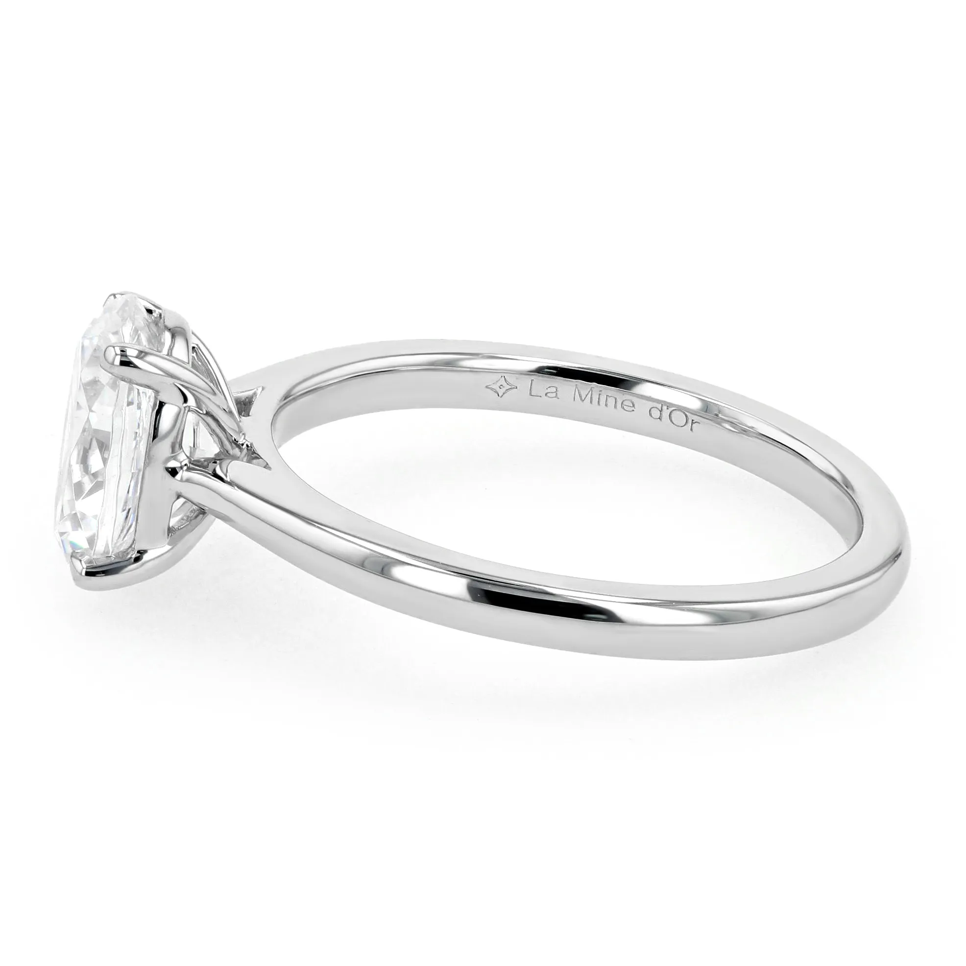 Rio Solitaire Engagement Ring Setting Image 2 La Mine d'Or Moncton, NB