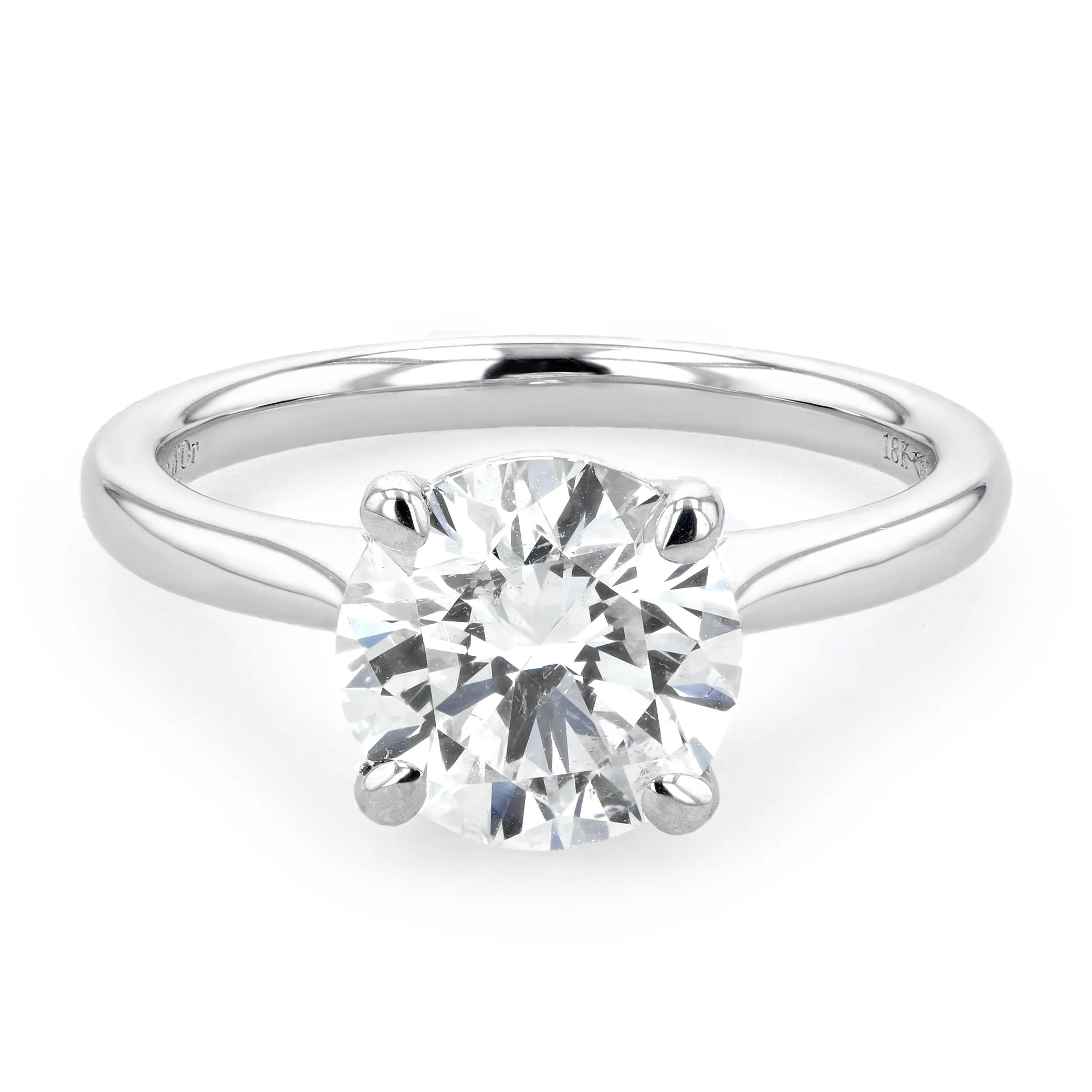 2.39ct Rio Round Diamond Solitaire Engagement Ring La Mine d'Or Moncton, NB
