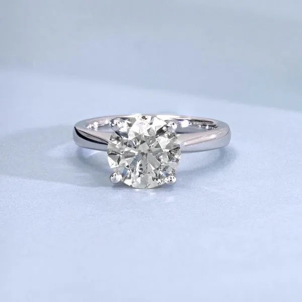 3.00ct Rio Round Diamond Solitaire Engagement Ring Image 3 La Mine d'Or Moncton, NB