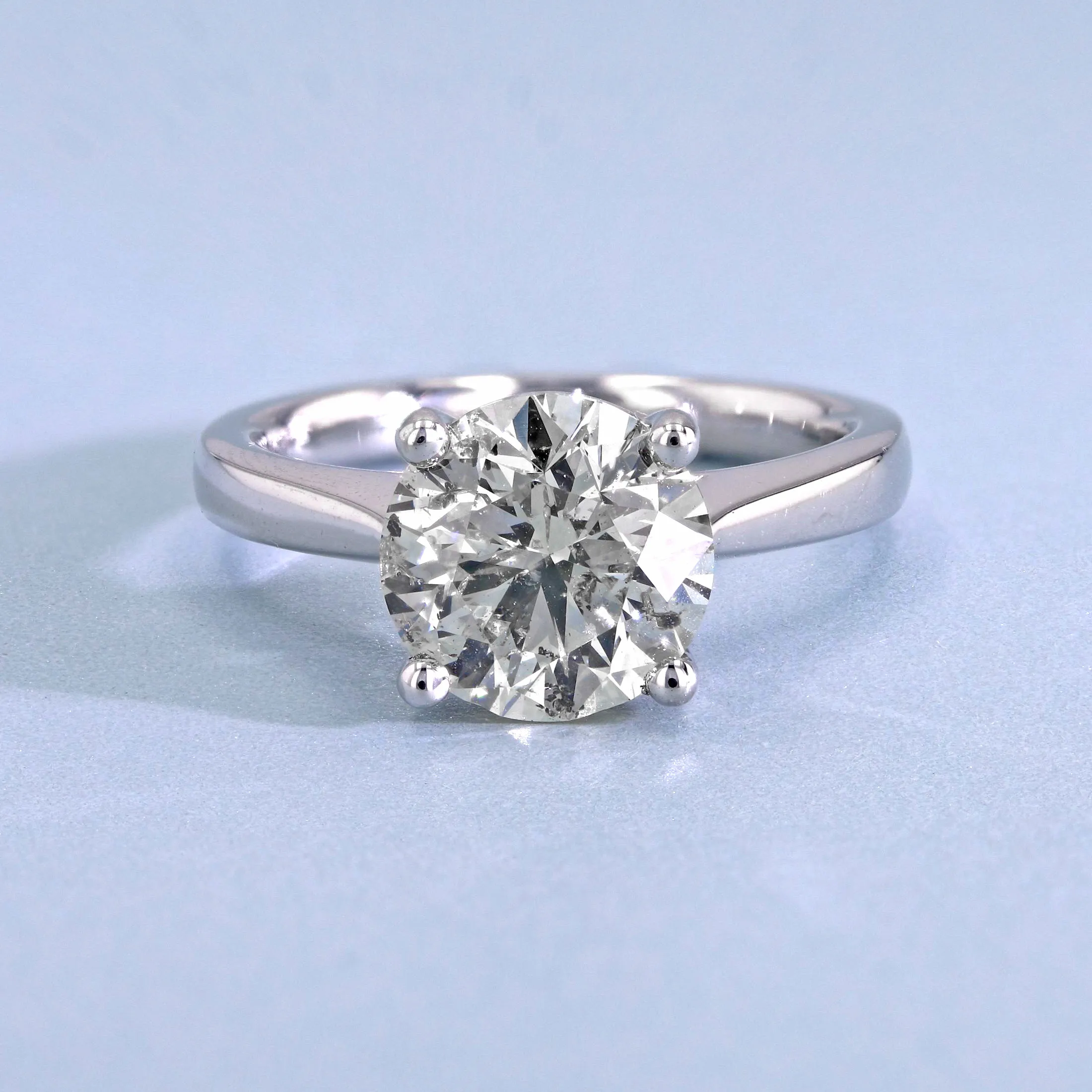 3.00ct Rio Round Diamond Solitaire Engagement Ring Image 5 La Mine d'Or Moncton, NB