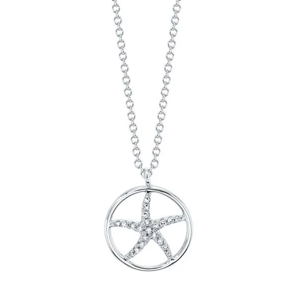 0.06tw Shy Creation Kate Diamond Starfish Necklace La Mine d'Or Moncton, NB
