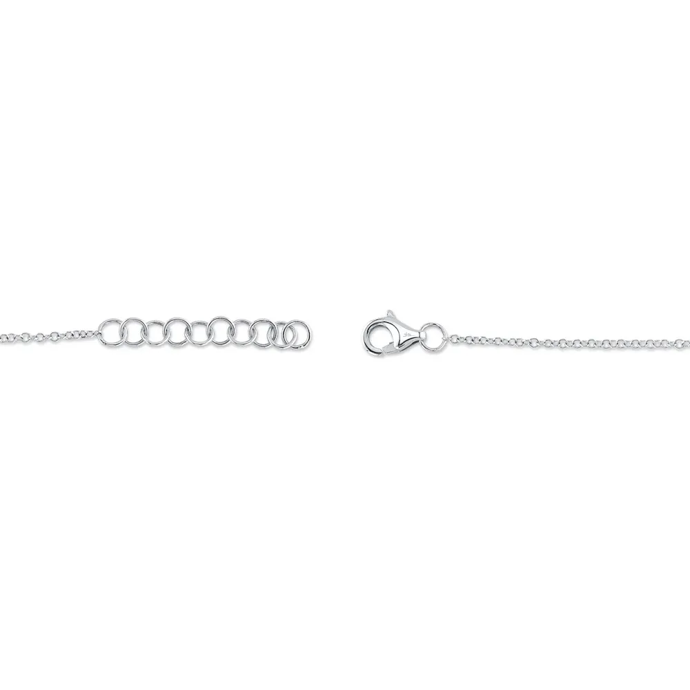 0.47tw Shy Creation Kate Diamond & Mother of Pearl Clover Bracelet Image 3 La Mine d'Or Moncton, NB