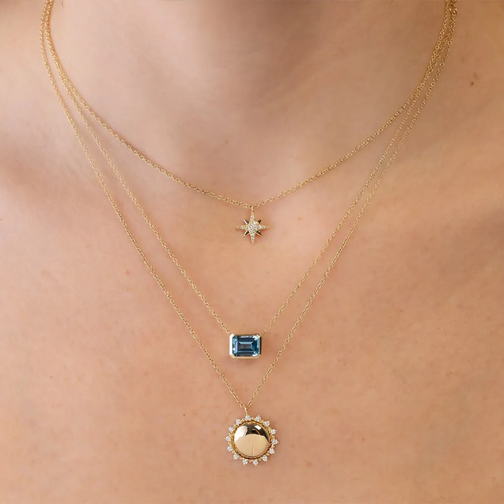 0.06tw Shy Creation Kate Diamond North Star Necklace Image 2 La Mine d'Or Moncton, NB
