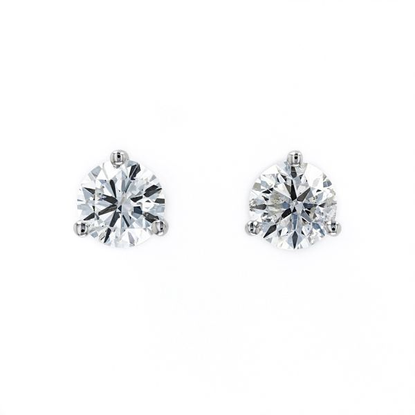2.00tw Prive Solitaire Diamond Earrings in Martini Settings La Mine d'Or Moncton, NB