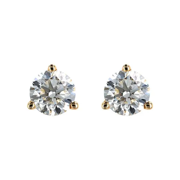 1.41tw Prive Solitaire Diamond Earrings in Martini Settings La Mine d'Or Moncton, NB