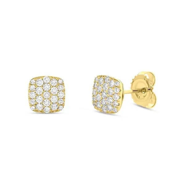 0.50tw Diamond Pave Stud Earrings La Mine d'Or Moncton, NB