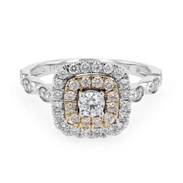 1.00tw UTwo Diamond Engagement Ring & Band Bridal Set Image 2 La Mine d'Or Moncton, NB