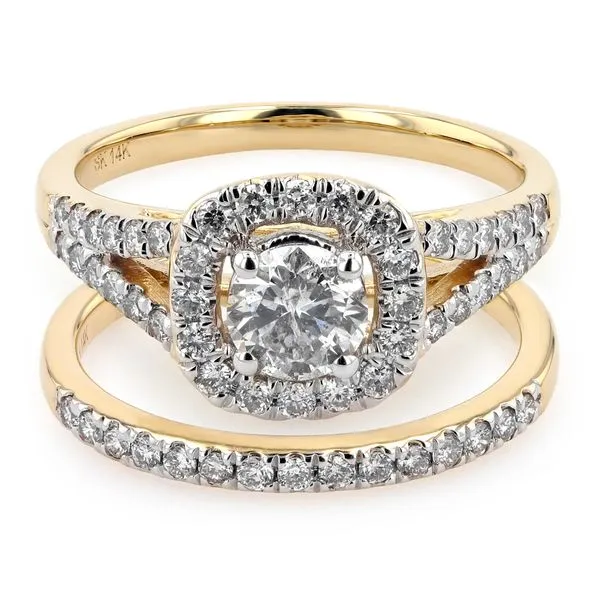 1.00tw Diamond Ring & Band Bridal Set La Mine d'Or Moncton, NB