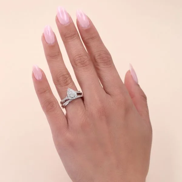 0.50tw Diamond Engagement Ring & Band Bridal Set Image 5 La Mine d'Or Moncton, NB