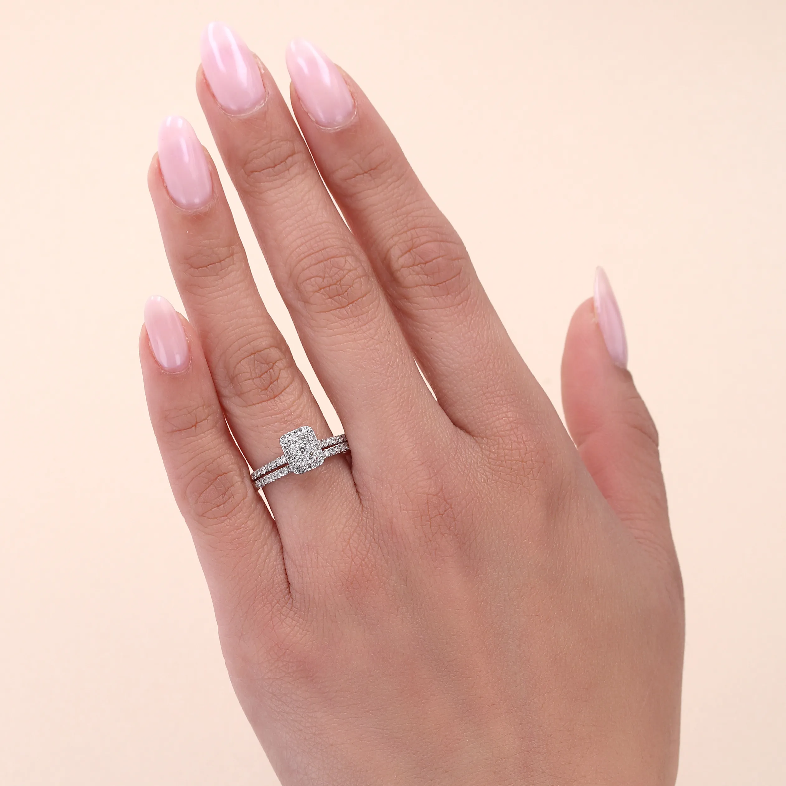 0.50tw Diamond Ring & Band Bridal Set Image 5 La Mine d'Or Moncton, NB