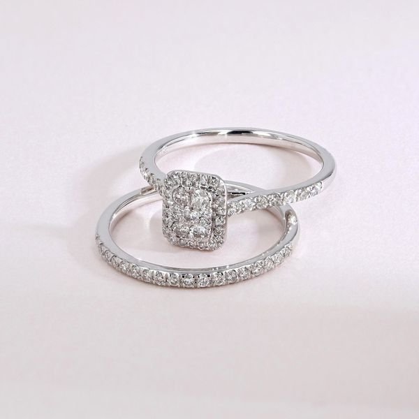 0.50tw Diamond Ring & Band Bridal Set Image 4 La Mine d'Or Moncton, NB