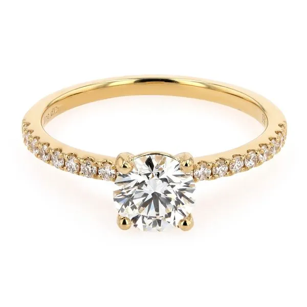 1.00tw Forevermark Round Brilliant Diamond Sofia Engagement Ring La Mine d'Or Moncton, NB