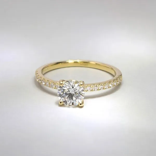 1.00tw Forevermark Round Brilliant Diamond Sofia Engagement Ring Image 3 La Mine d'Or Moncton, NB