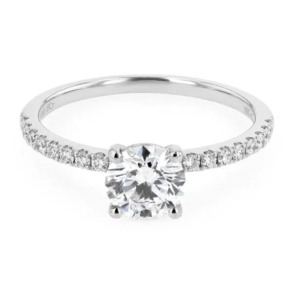 1.01tw Forevermark Round Brilliant Diamond Sofia Engagement Ring La Mine d'Or Moncton, NB