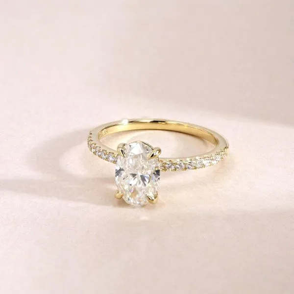 1.75tw Oval Diamond Sofia Engagement Ring Image 3 La Mine d'Or Moncton, NB