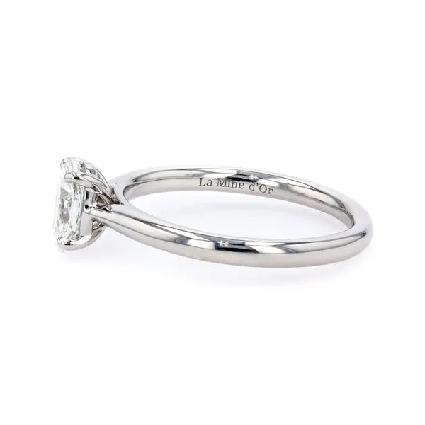 0.70ct Rio Oval Diamond Solitaire Engagement Ring Image 2 La Mine d'Or Moncton, NB