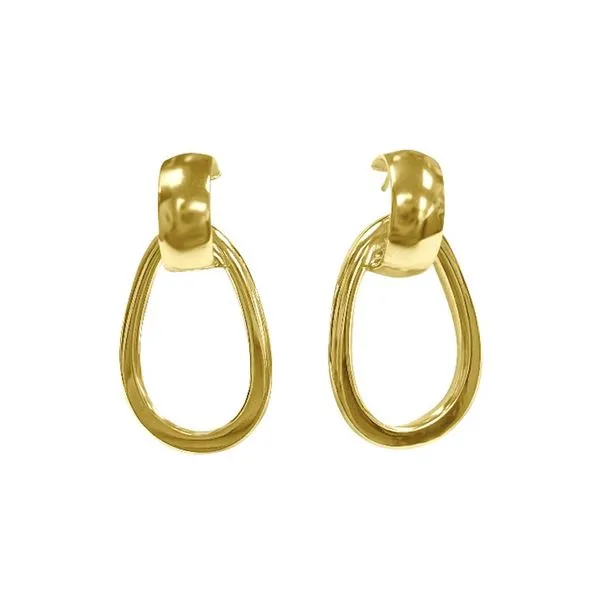 14kt Yellow Gold Drop Earrings La Mine d'Or Moncton, NB