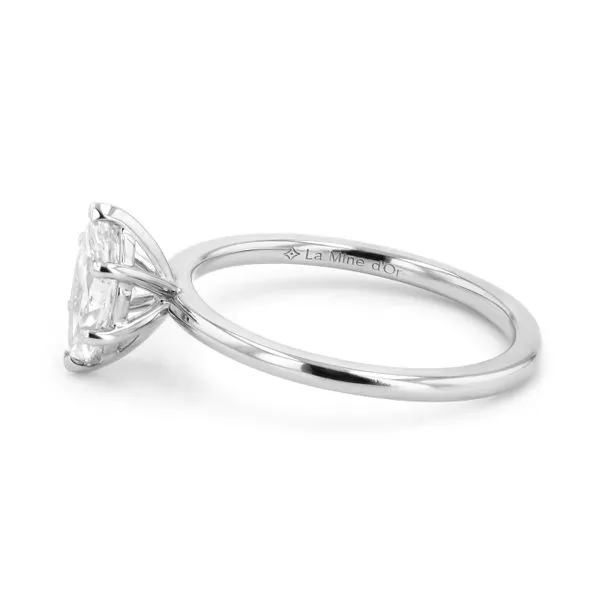 0.75ct Victoria Marquise Diamond Solitaire Engagement Ring Image 2 La Mine d'Or Moncton, NB
