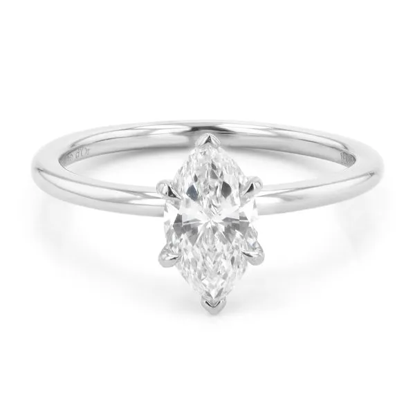 0.80ct Victoria Marquise Diamond Solitaire Engagement Ring La Mine d'Or Moncton, NB