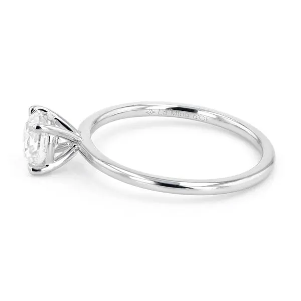 0.80ct Victoria Round Brilliant Diamond Solitaire Engagement Ring Image 2 La Mine d'Or Moncton, NB