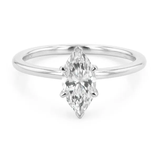 0.86ct Victoria Marquise Diamond Solitaire Engagement Ring La Mine d'Or Moncton, NB
