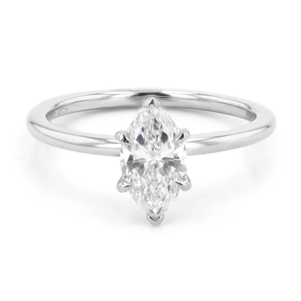 0.91ct Victoria Marquise Diamond Solitaire Engagement Ring La Mine d'Or Moncton, NB