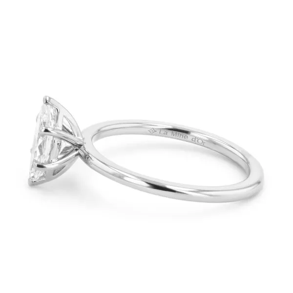 0.91ct Victoria Marquise Diamond Solitaire Engagement Ring Image 2 La Mine d'Or Moncton, NB