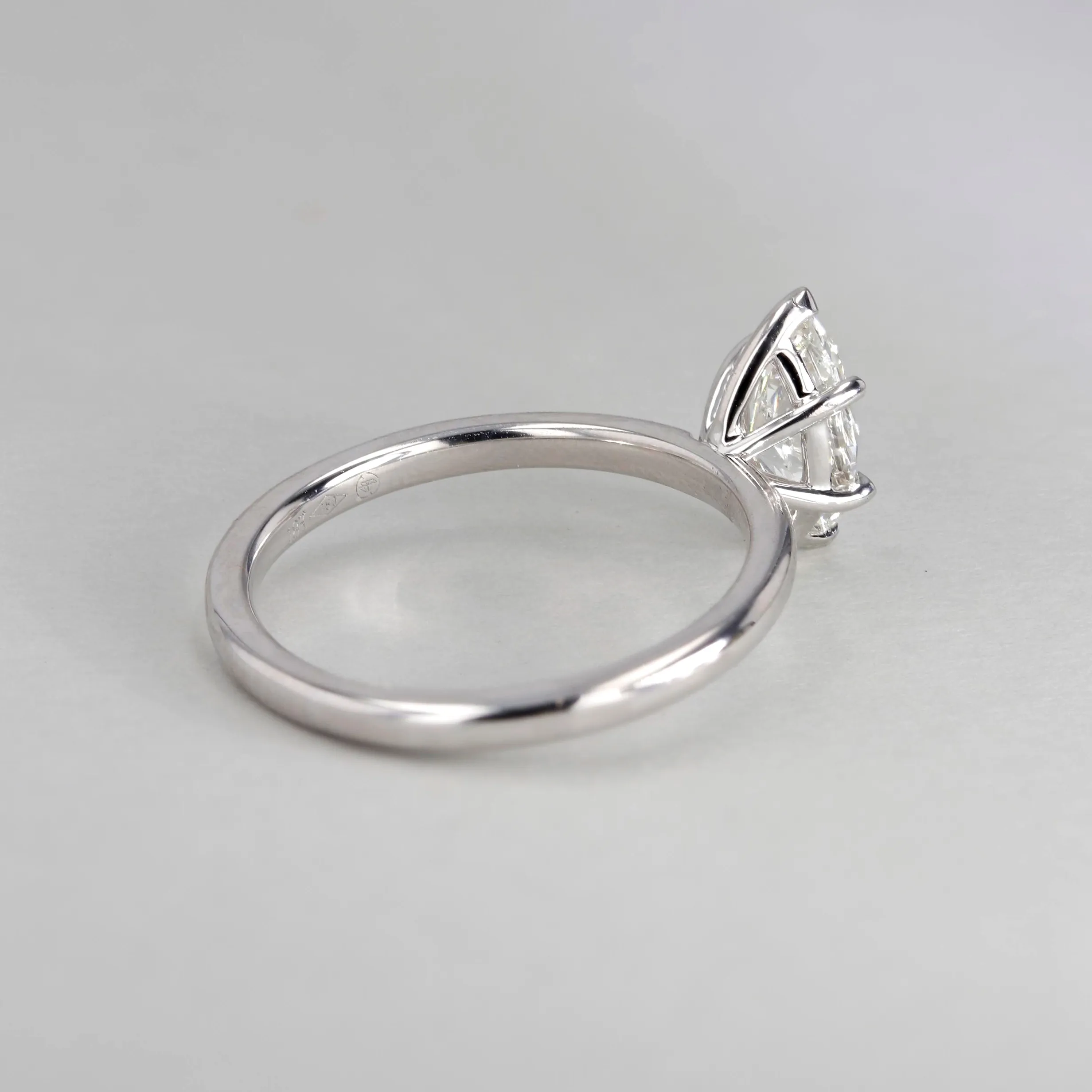1.00ct Victoria Marquise Diamond Solitaire Engagement Ring Image 4 La Mine d'Or Moncton, NB
