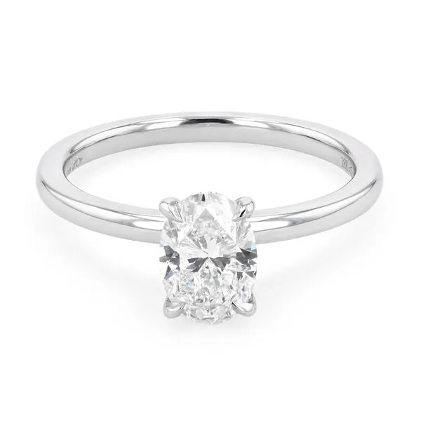 1.00ct Victoria Oval Diamond Solitaire Engagement Ring La Mine d'Or Moncton, NB
