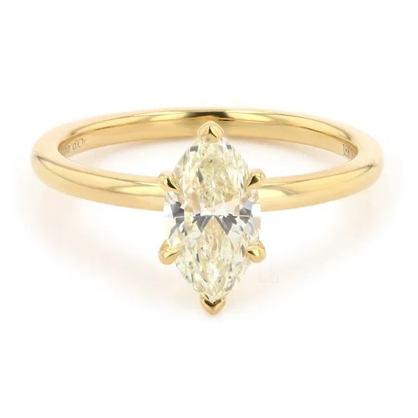 1.01ct Victoria Marquise Diamond Solitaire Engagement Ring La Mine d'Or Moncton, NB