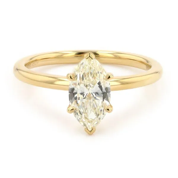 1.03ct Victoria Marquise Diamond Solitaire Engagement Ring La Mine d'Or Moncton, NB