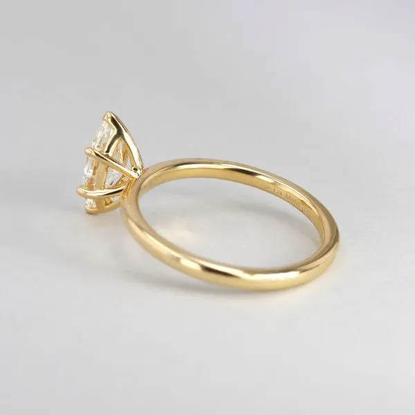 1.03ct Victoria Marquise Diamond Solitaire Engagement Ring Image 4 La Mine d'Or Moncton, NB