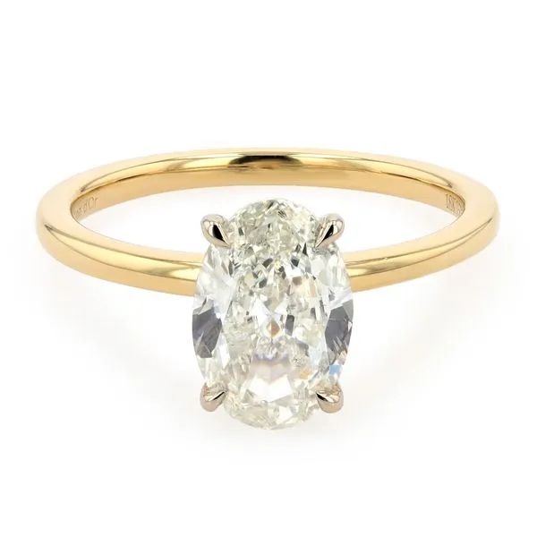 1.52ct Oval Diamond Victoria Solitaire Engagement Ring La Mine d'Or Moncton, NB
