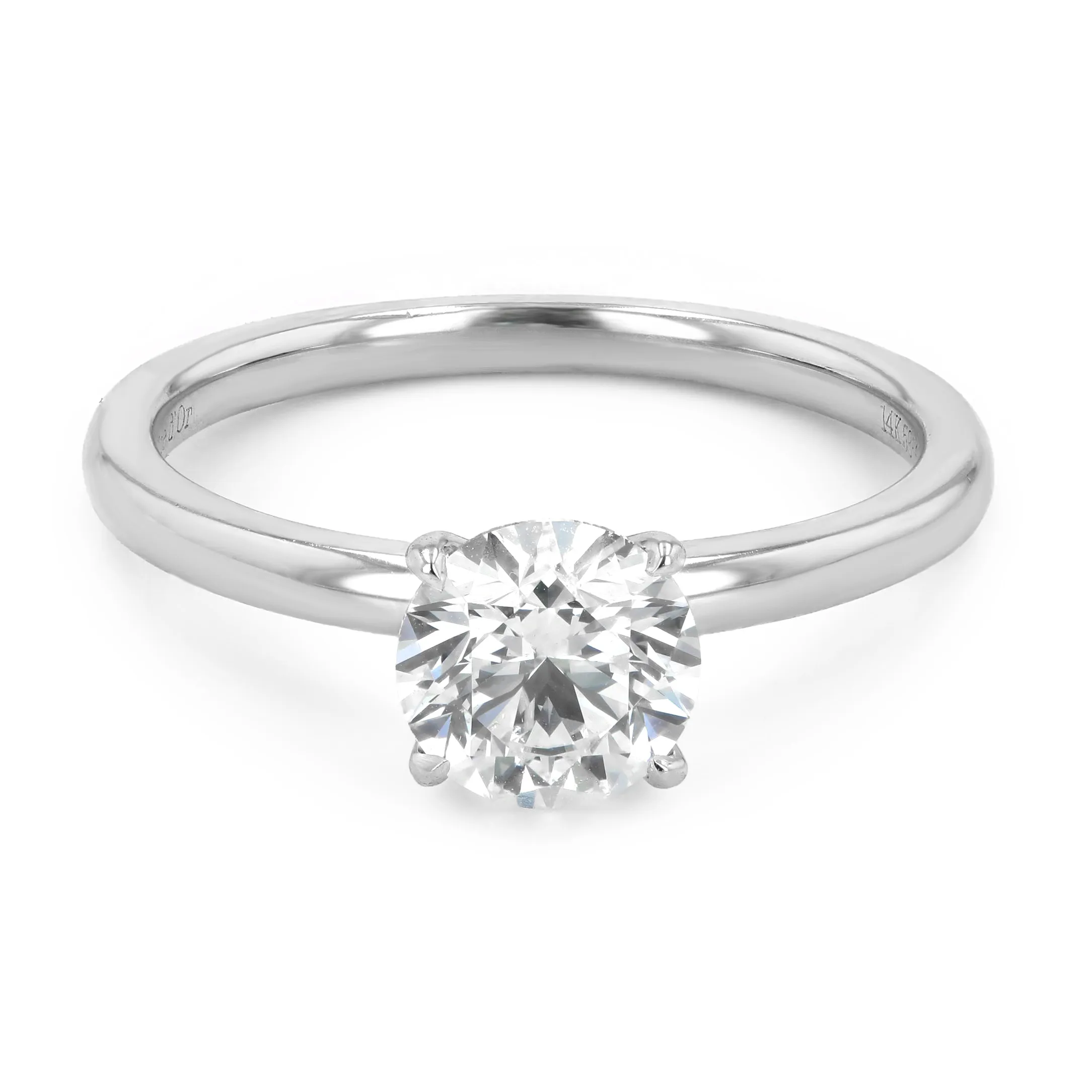 1.02ct Vienna Round Diamond Solitaire Engagement Ring La Mine d'Or Moncton, NB