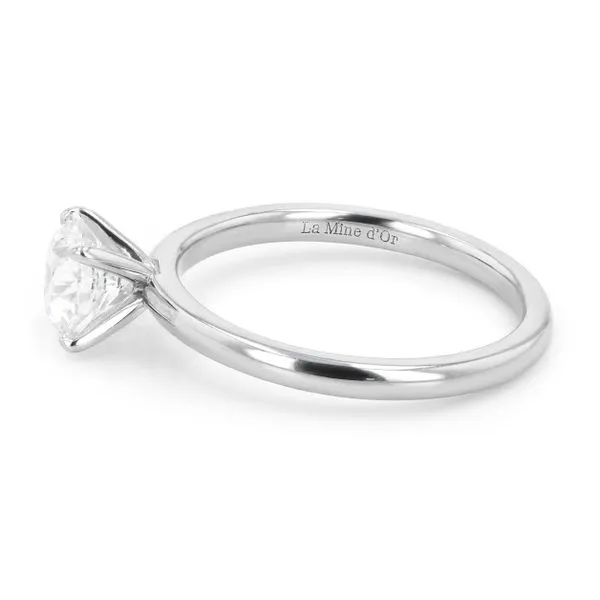 1.02ct Vienna Round Diamond Solitaire Engagement Ring Image 2 La Mine d'Or Moncton, NB