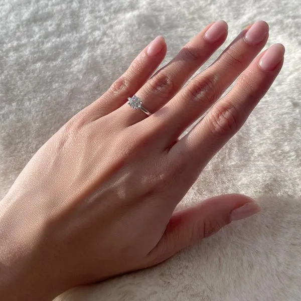 1.03ct Vienna Round Diamond Solitaire Engagement Ring Image 4 La Mine d'Or Moncton, NB