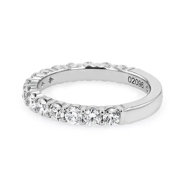 1.05tw De Beers Forevermark Platinum Diamond Wedding Band Image 2 La Mine d'Or Moncton, NB