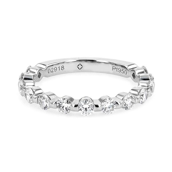 0.80tw De Beers Forevermark Platinum Diamond Wedding Band La Mine d'Or Moncton, NB